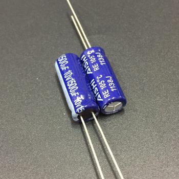 1500uF 10V Aishi Aluminum Electrolytic Capacitor