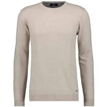 Herren-Rundhalspullover RAGMAN – Größe 48, beige/melange