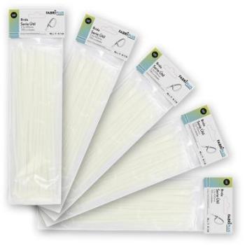 Pacchetto di 100 Fascette Bianche 2,5x100 mm – Nylon 66, Forte Durata