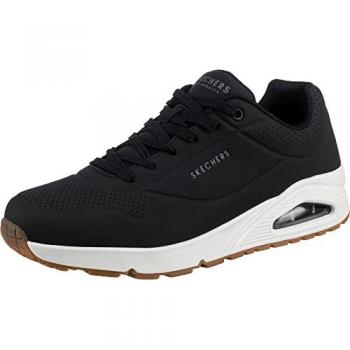 Chaussures Skechers Uno Stand On Air Noir Durabuck/Trim 42,5