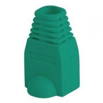 FUNDA PROTECTOR LANBERG CONECTOR RJ45 (PACK 100 UDS) VERDE