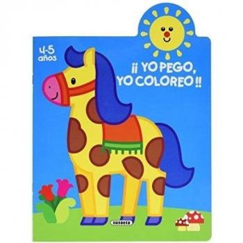 ¡Yo pego, yo coloreo! 4-5 años (4 títulos)