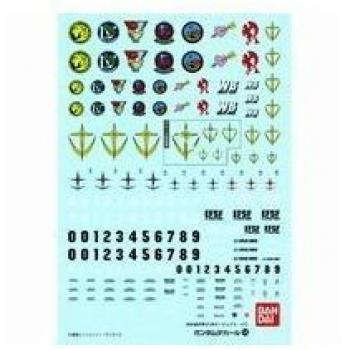 Bandai 34134 Decal Gundam 16‑MG Multi Federazione Kit
