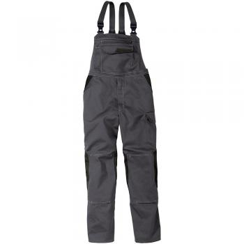 Pantaloni Kubler Salopette Lavoro Nero Antracite 48 nuovo design