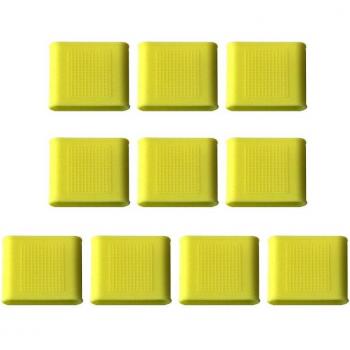 Série GXMF Pro‑Doigt 10 p. – Bleu, gris, vert, rose, jaune