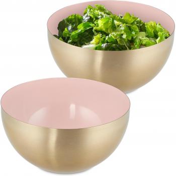 Bol Cocina 10,5×20 cm con Diseño Bicolor – Conjunto 2