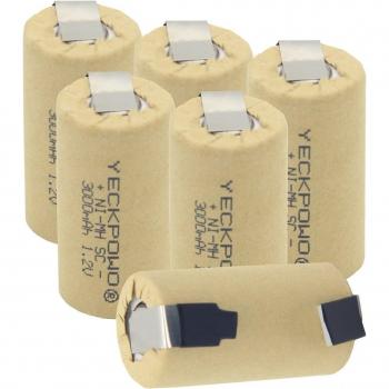 Batería Recargable Akkumulator 3000 mAh con Cinta de Soldar