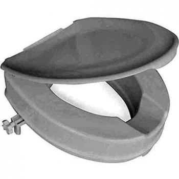 CIAMBELLA RIALZATA ANTIBATTICA VICTOR 10 cm Bianco