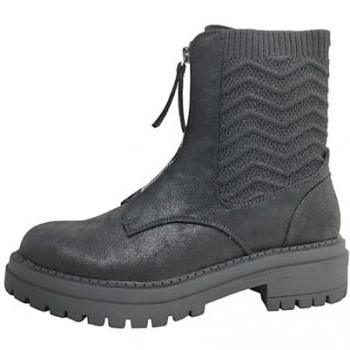 La Strada Bootie in Schwarz