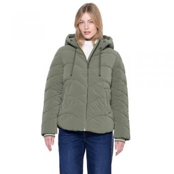 Wellensteppjacke für Damen von STREET ONE STUDIO in Grün