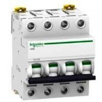 Disjoncteur 4 pôles IC60H 4A Courbe C Schneider Electric