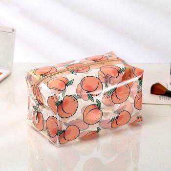 PURDORED Clear Fruit Makeup Case