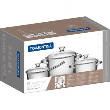 Tramontina Stainless Steel Sauce Pan Set