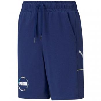 Puma Alpha Shorts Elektro Blue Junior 7-8 Years Boy's Wear