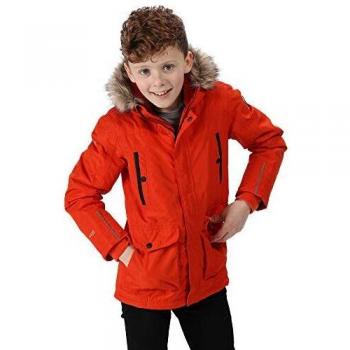 Regatta Proktor Junior Parka XL – rostorange, wasserabweisend, isolierend