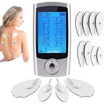 Monlida Électrostimulateur TENS pour Douleurs Musculaires et Sciatique – 10 Modes, 20 Impulsions