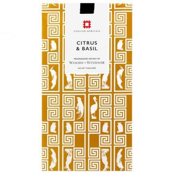 Woods of Windsor English Heritage Citrus and Basil Fragrance Sachet