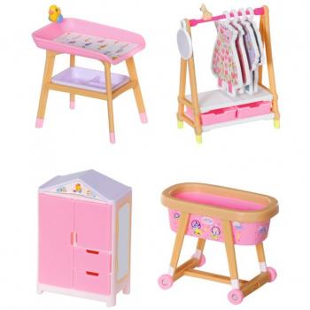 Conjunto Rosa Baby Born 6 Piezas