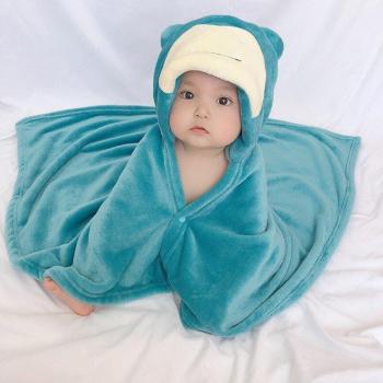 Serviette Doux Bain Bébé en Forme de Coeur