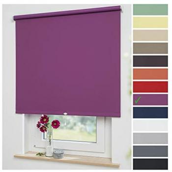 Verdunkelndes Springrollo Uni 72 x 180 cm, freihängend, Liedeco