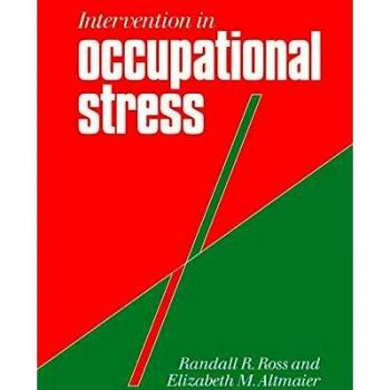 Intervention in Occupational Stress