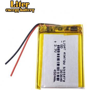 Petite batterie Li‑Pol 3,7 V 303 × 40 mm 33 × 40 mm 450 mA