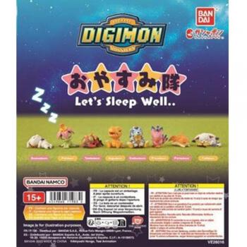 Surtido Bandai Digimon Let’s Sleep Well 40 Piezas