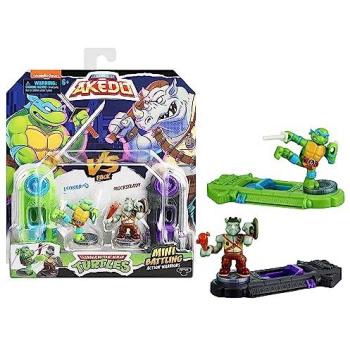 Leggende di Akedo: Leonardo vs Rocksteady – Figurine da Giocattolo
