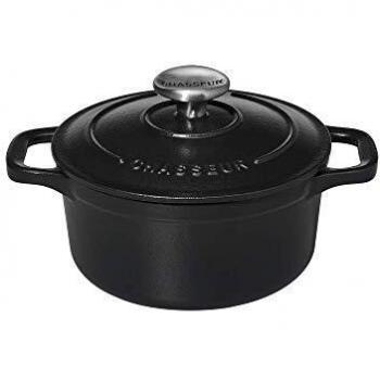 Chasseur Cocotte en fonte noire 10 cm