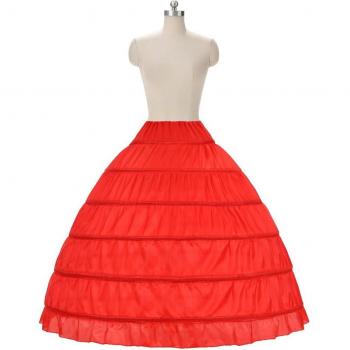 6 Aros de Organza Talla Grande