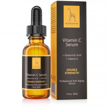MOTHER NATURE Vitamin C Serum – Veganes Gesichtspflegeprodukt