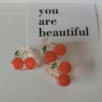 Cute Crimson Crab Claws – Hair Pin Bundle
