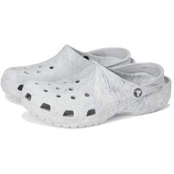 Men’s Grey Marble Clog – Size 10