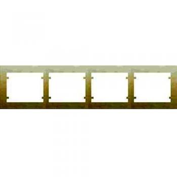 Marco horizontal de 4 elementos BJC Iris color beige