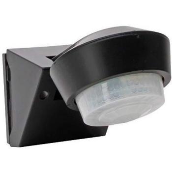 Kopp Infracontrol Bewegungsmelder, 240°, 16m Reichweite, IP55, schwarz