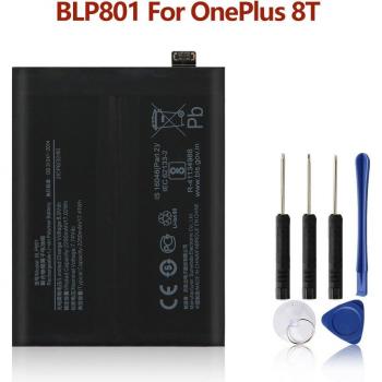 OnePlus Original Ersatzbatterie für 8, 8 Pro, 8T, 9, 9 Pro, Nord N10, Nord N100 (BLP761, BLP759, BLP785, BLP813)