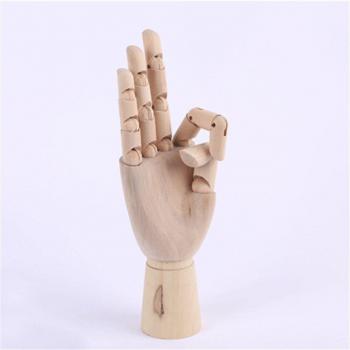 Hand-drawing Sketch Model, Wooden Mannequin with Adjustable Hands