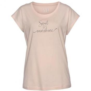 Vêtement léger T-shirt de l'abricot en coton