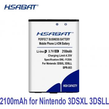 HSABAT 2100mAh SPR-003 Battery for Nintendo 3DSLL and DS XL