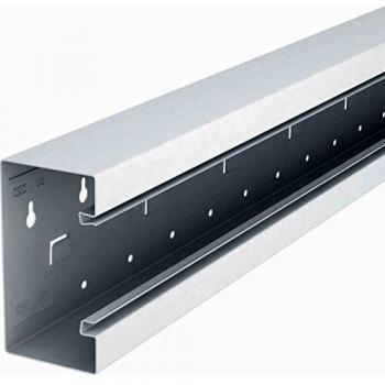Canalina portacavi 2000 mm x 130 mm colore bianco