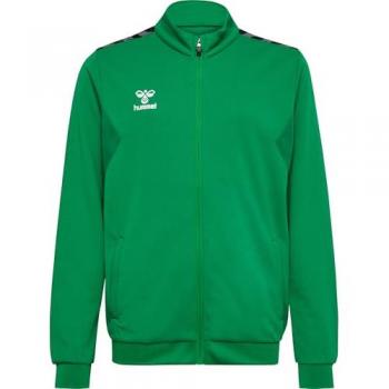 Kinder Polyester Zipper Trainingsjacke Hummel Authentic 128 Grün (Alternative)