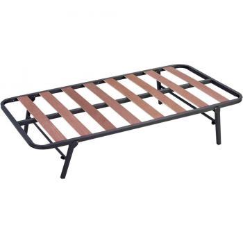 Somier Canguro Inferior 80x190 cm – Patas Plegables, Balda Ancha, Ruedas 30×30 mm