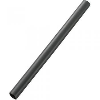 Gaine Rétractable à Colle Noire TC‑9996008, 75 mm de largeur, 1,22 m long