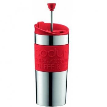 Bodum 12 oz Red Vacuum French Press Set