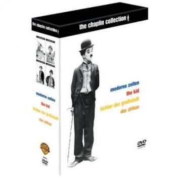 Chaplin : Collection 1 – Moderne Zeiten, The Kid, Lichter der Großstadt, Der Zirkus (8 DVD)
