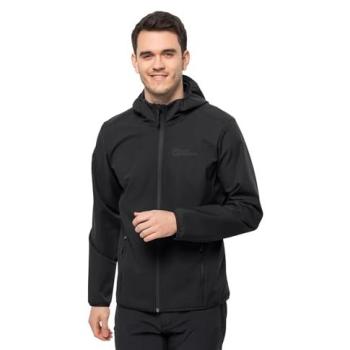 Jack Wolfskin Bornberg Black Men's 4XL Hoodie (Sweatshirt)