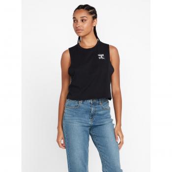 Buzo Volcom Pepper Crop Sin Mangas Negro