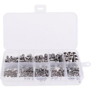 Pack complet de boulons à douille hexagone – 300 vis sans tête