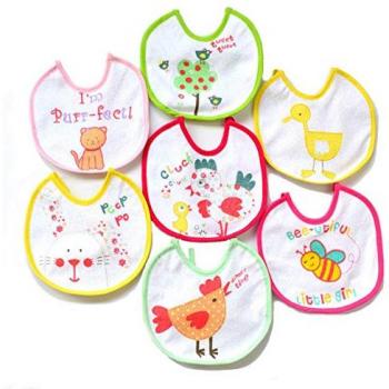 Baberos infantiles Unifamily en formato ovalado