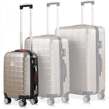 Valise rigide Exopack 40L Champagne